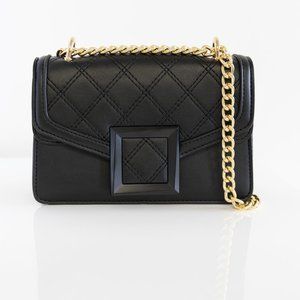 Making My Way Downtown Buckle Purse Black